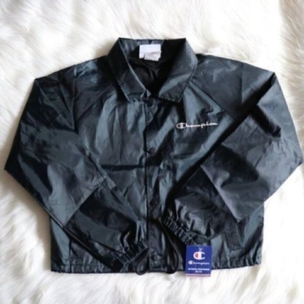 NEW Champion Green Windbreaker Track Jacket Size Medium